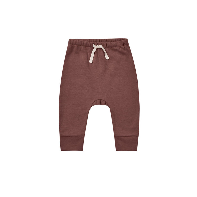 Drawstring Pant | Plum