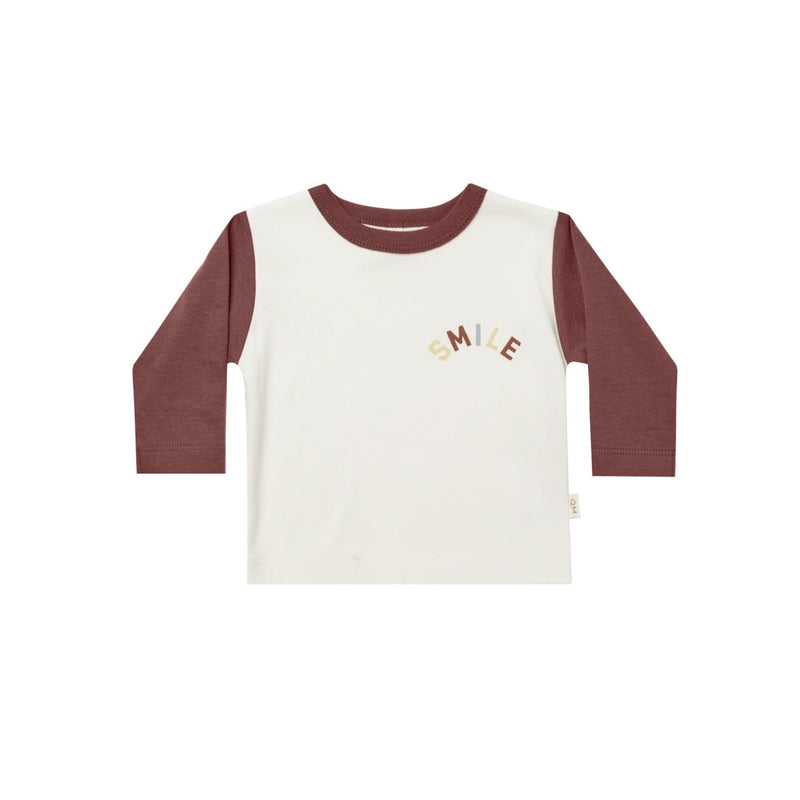 Long Sleeve Pocket Tee I Smile