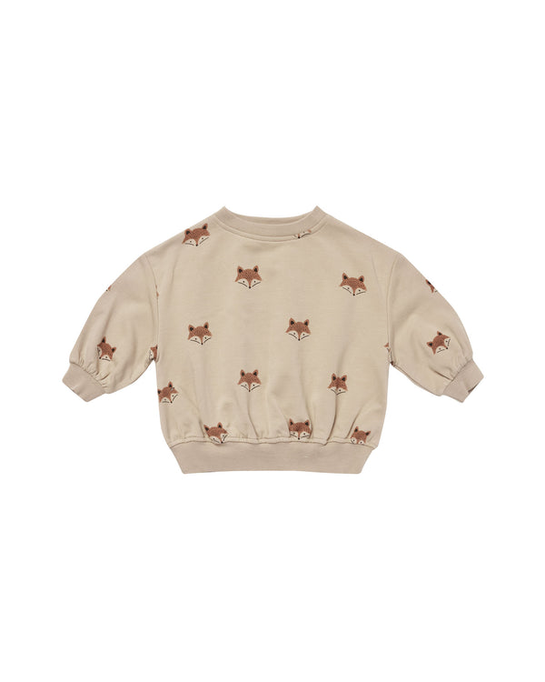 Sweatshirt en polaire relaxant | Foxes