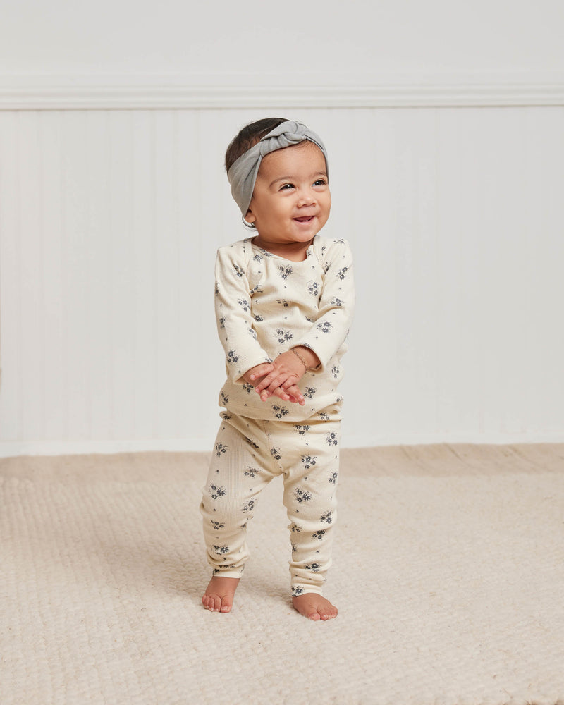 Knotted Headband I Dusty Blue