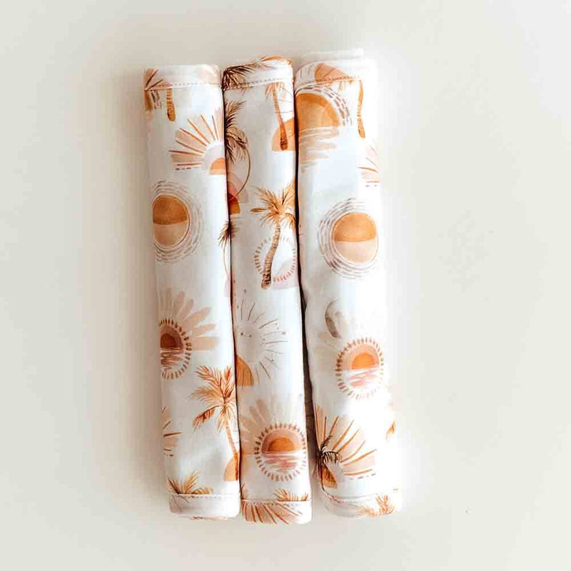 Organic Washcloths 3 Pack - Paradise