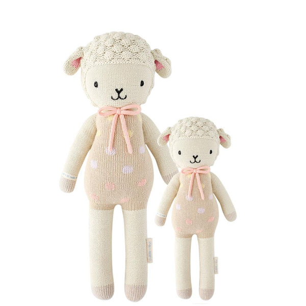 Lucy The Lamb - Pastel (Little)-Plush Toy-Cuddle + Kind-Mili & Lilies