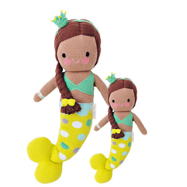 Pearl The Mermaid (Regular)-Plush Toy-Cuddle + Kind-Mili & Lilies