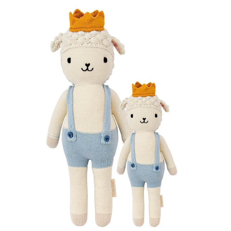 Sebastian The Lamb  (Little)-Plush Toy-Cuddle + Kind-Mili & Lilies