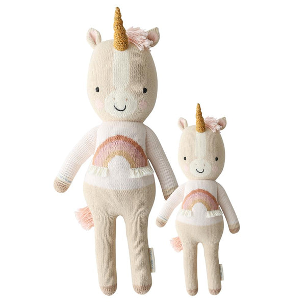 Zara The Unicorn (Little)-Plush Toy-Cuddle + Kind-Mili & Lilies