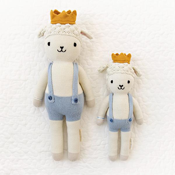 Sebastian The Lamb (Regular)-Plush Toy-Cuddle + Kind-Mili & Lilies