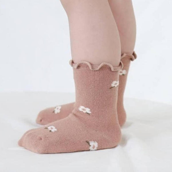 Socks - Flowers-Socks-Miso-Mili & Lilies