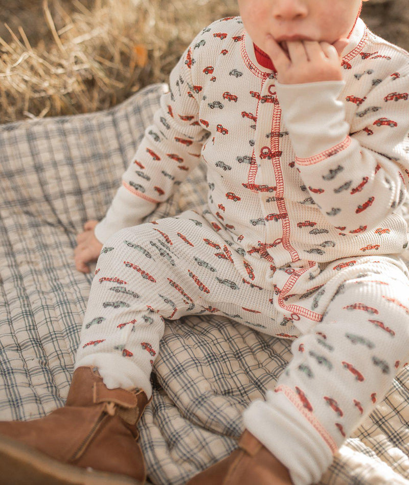 Waffle Long John Printed - Derby-Long John-Fin and Vince-Mili & Lilies