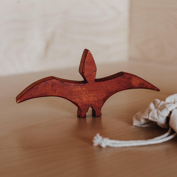 Tori The Pteradactyl-Wood toy-The Woodlands-Mili & Lilies