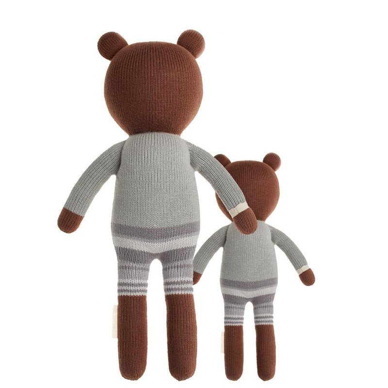 Oliver The Bear (Little)-Plush Toy-Cuddle + Kind-Mili & Lilies