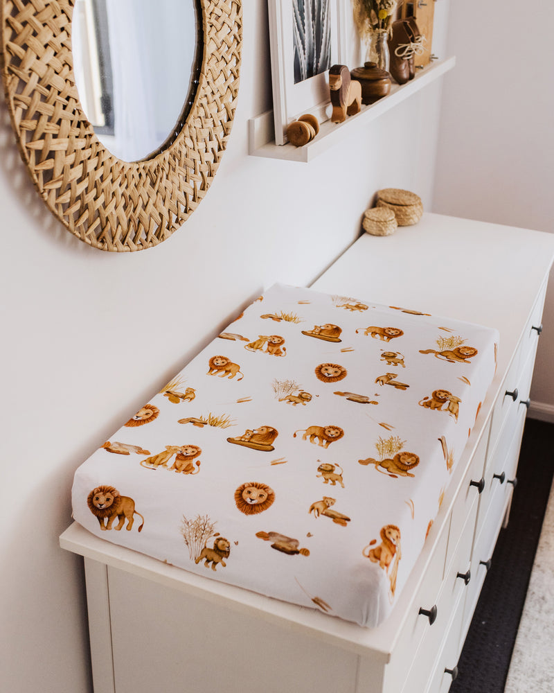 Changing Pad Cover - Lion