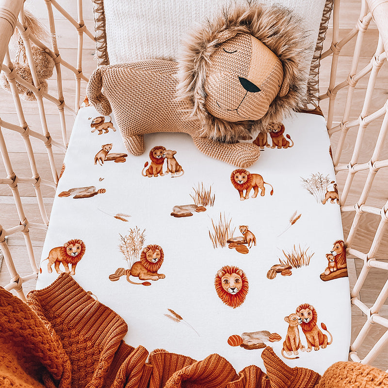Changing Pad Cover - Lion