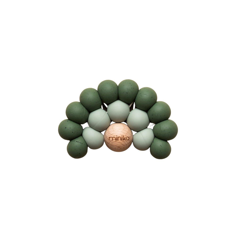 Rainbow Teether - Leaf | Sage-Teething-Minika-Mili & Lilies