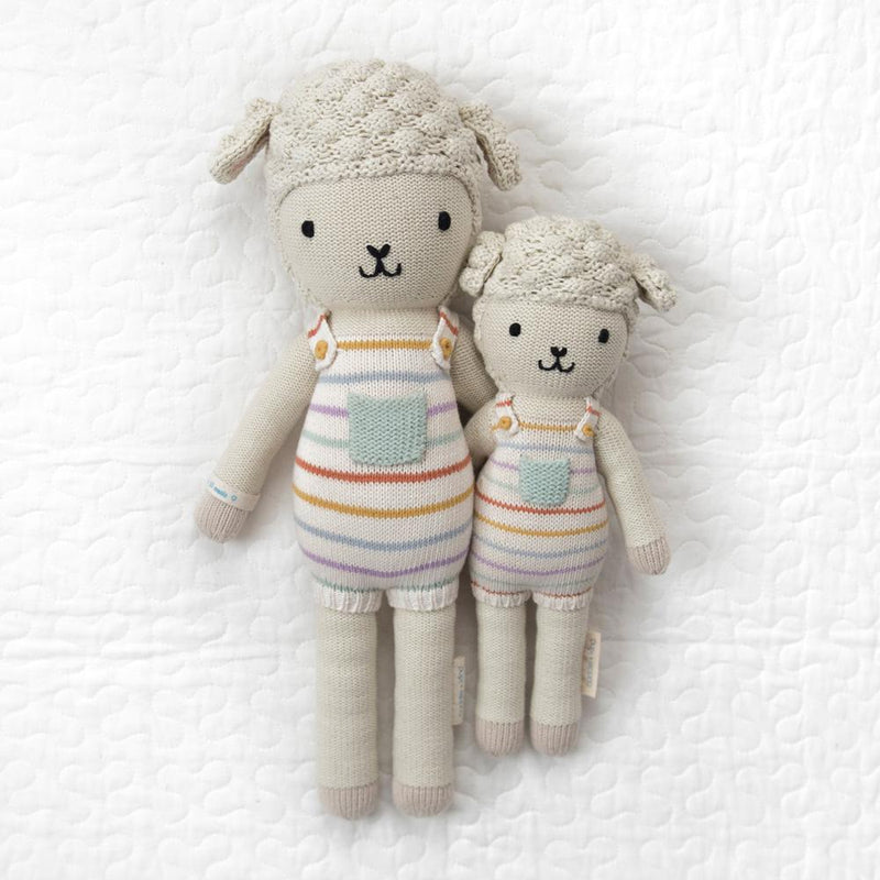Avery The Lamb (Regular)-Plush Toy-Cuddle + Kind-Mili & Lilies