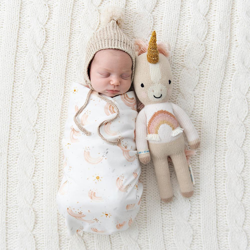 Zara The Unicorn (Regular)-Plush Toy-Cuddle + Kind-Mili & Lilies