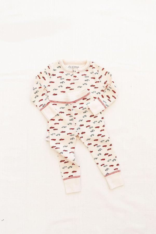 Waffle Home Pant Printed - Derby-Pant-Fin and Vince-Mili & Lilies