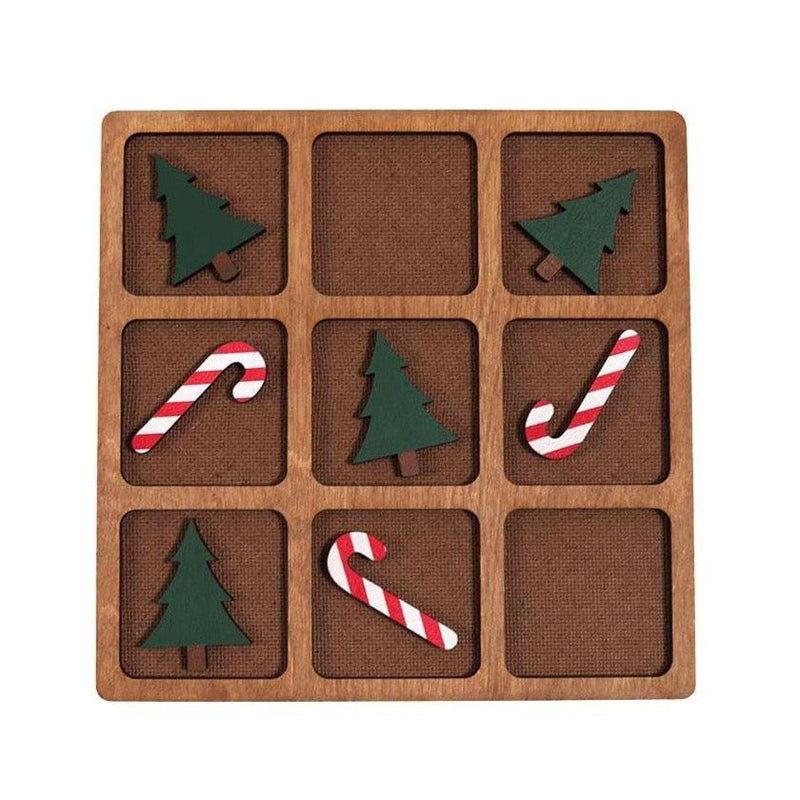 Candy Cane Vs. Christmas Trees Tic-Tac-Toe-Tic-Tac-Toe-This & That ETC.-Mili & Lilies