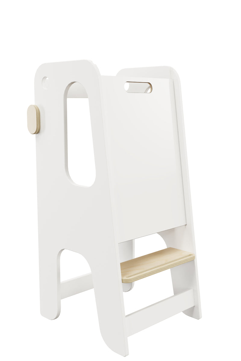 Paul - 2-in-1 learning tower | White