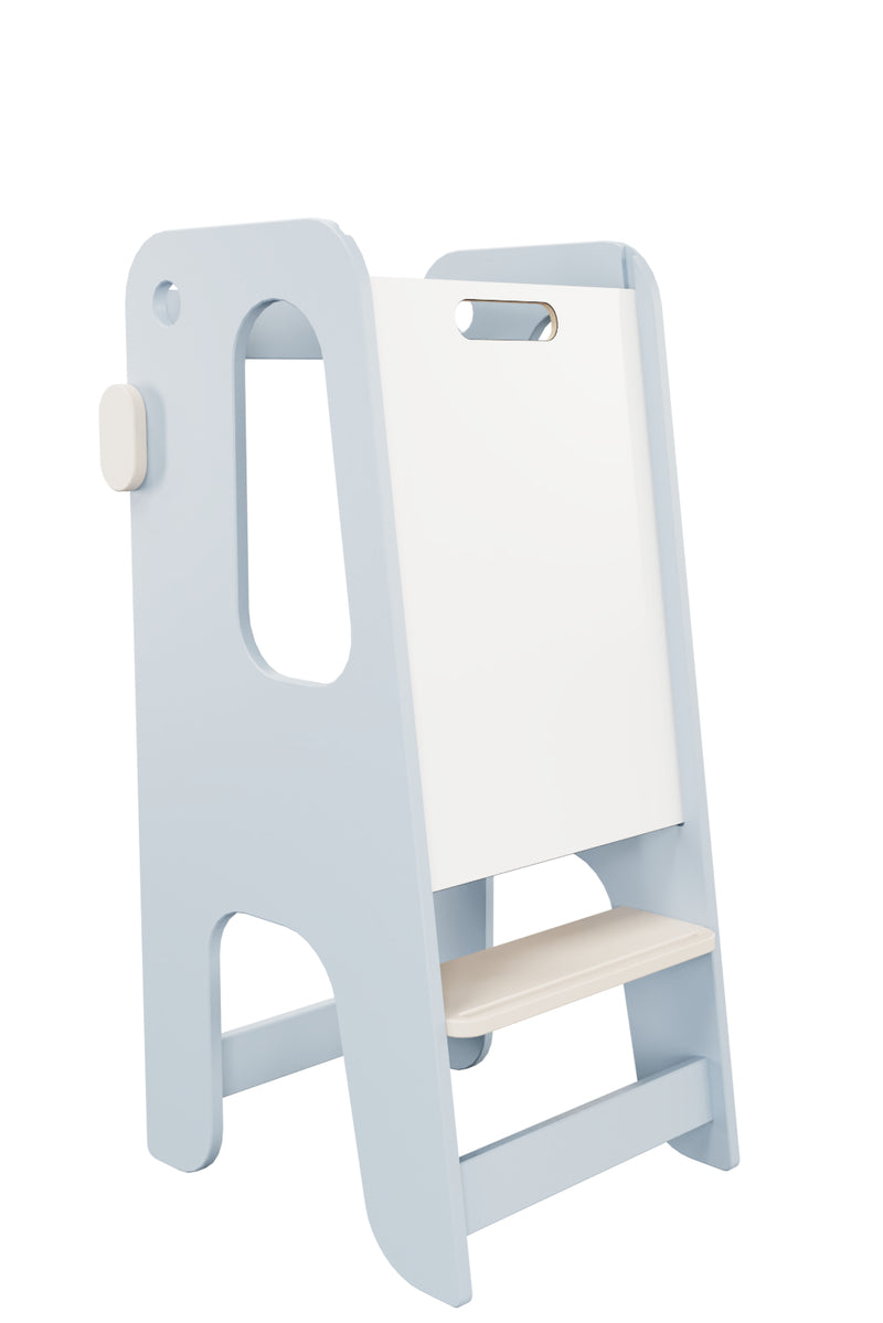 Paul - 2-in-1 learning tower | Pastel Blue