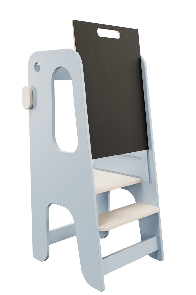 Paul - 2-in-1 learning tower | Pastel Blue
