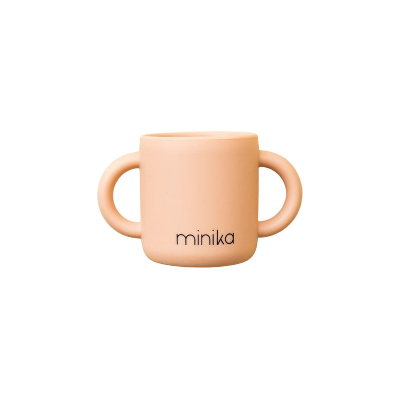 Learning Cup With Handles - Blush-LEARNING CUP WITH HANDLES-Minika-Mili & Lilies