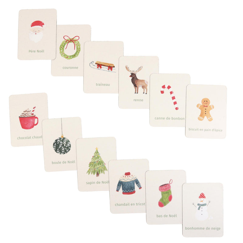 Set of learning magnets - French | The Holiday Season-Learning magnets-Petit Apprenti-Mili & Lilies