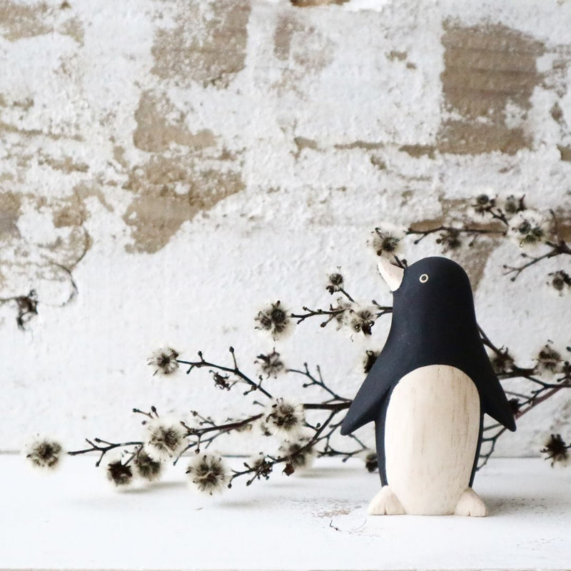 Wooden Handmade Penguin-Wood toy-T-Lab-Mili & Lilies