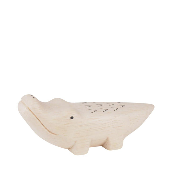 Wooden Handmade Crocodile-Wood toy-T-Lab-Mili & Lilies