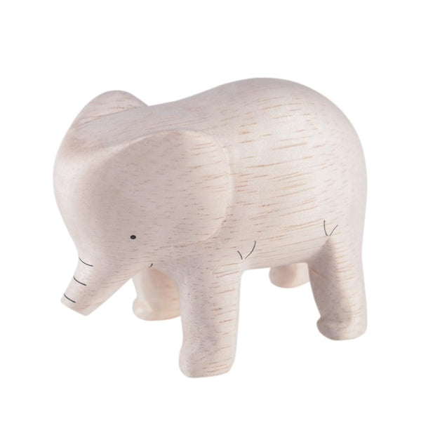 Wooden Handmade Elephant-Wood toy-T-Lab-Mili & Lilies