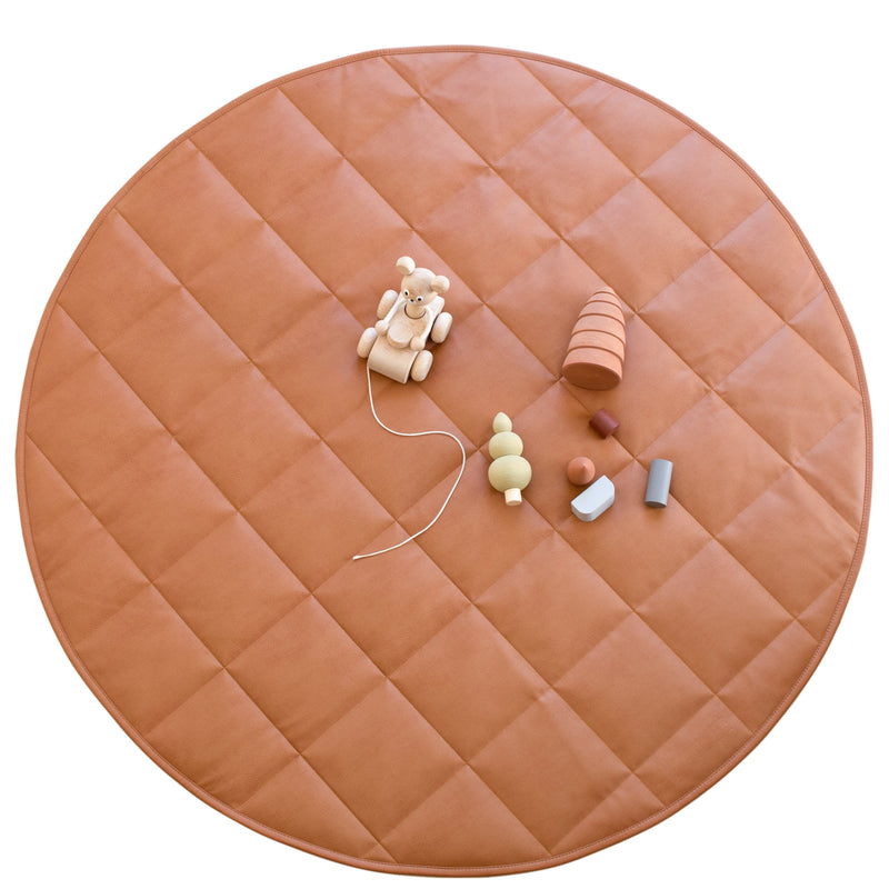 Quilted Play Mat - Terra-QUILTED PLAY MAT-Henlee-Mili & Lilies