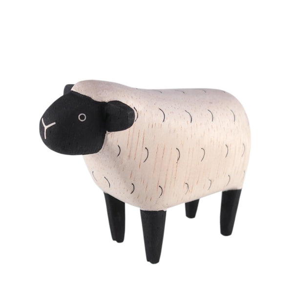 Wooden Handmade Sheep-Wood toy-T-Lab-Mili & Lilies