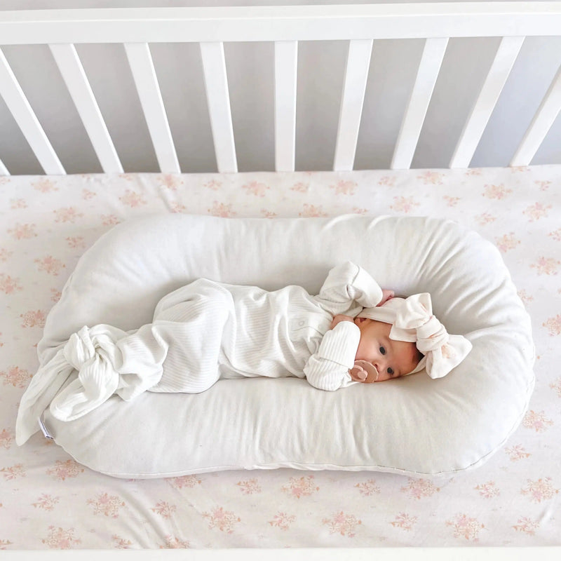 Crib Sheet - Fleur-CRIB SHEET-Little and Fern-Mili & Lilies